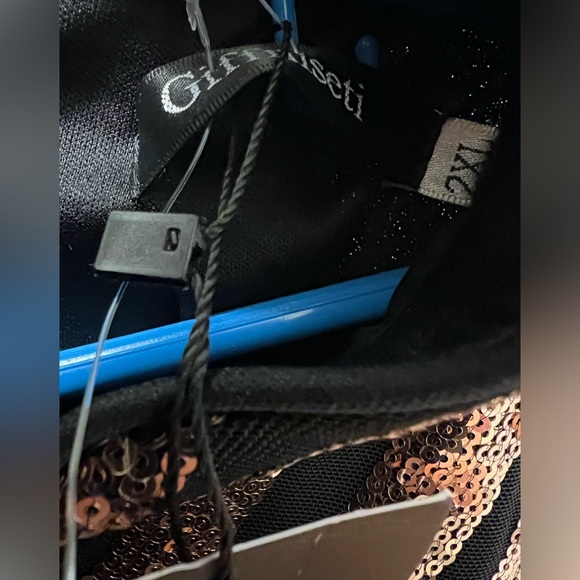 13. Elegant Evening Night Luxe long sleeve party formal sequins Dress - Picture 6 of 16